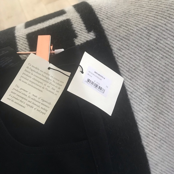 SANDRO embellished sz 36 black jeans - Picture 10 of 16